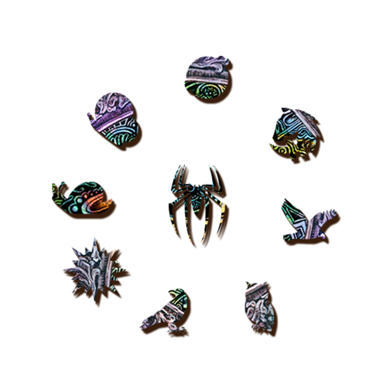 Trippy Eye Wooden Jigsaw Puzzle - aimpuzzle