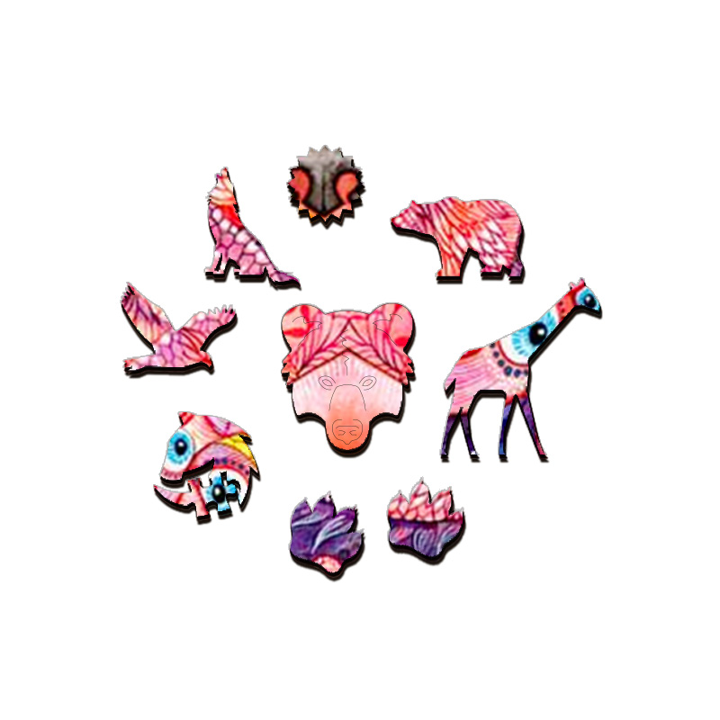 Rare Bear Wooden Jigsaw Puzzle - aimpuzzle