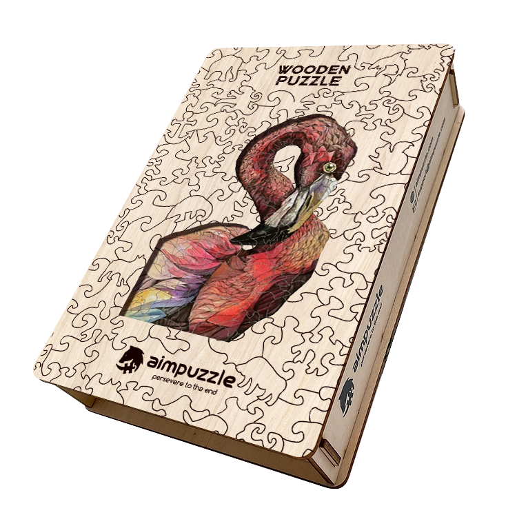 Flamingo Wooden Jigsaw Puzzle - aimpuzzle