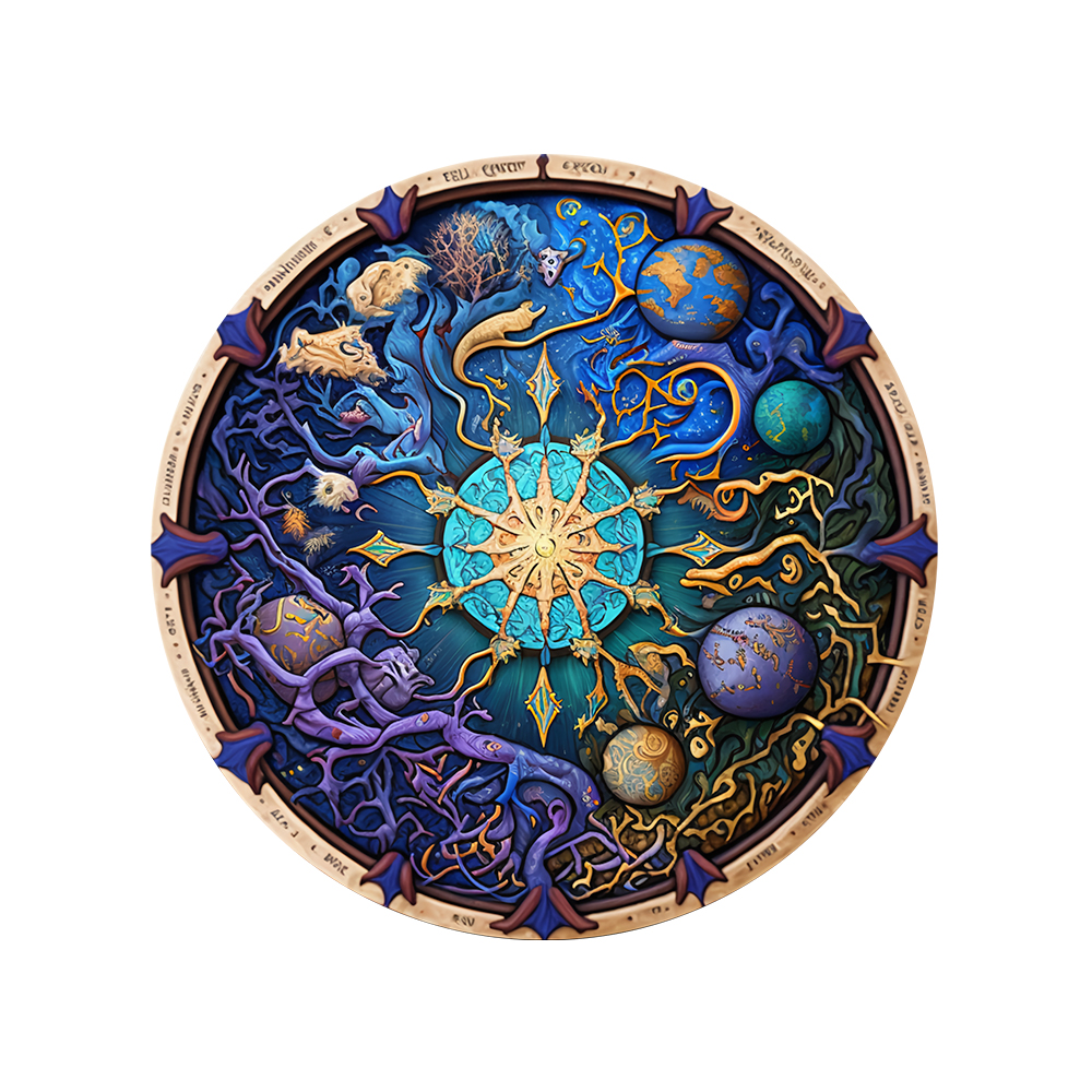 Yin & Yang Wooden Jigsaw Puzzle - aimpuzzle