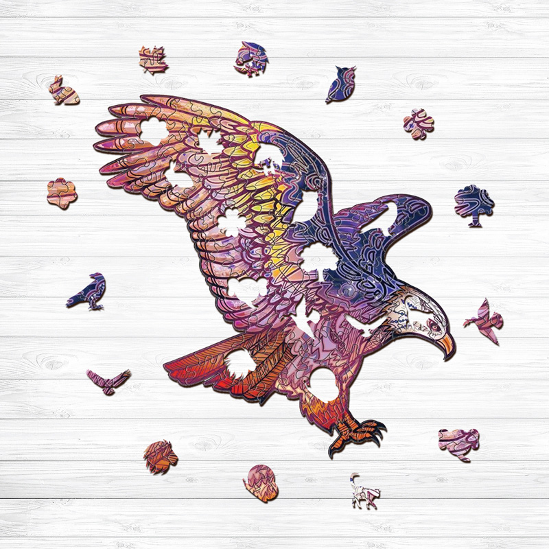 Eagle Wooden Jigsaw Puzzle - aimpuzzle