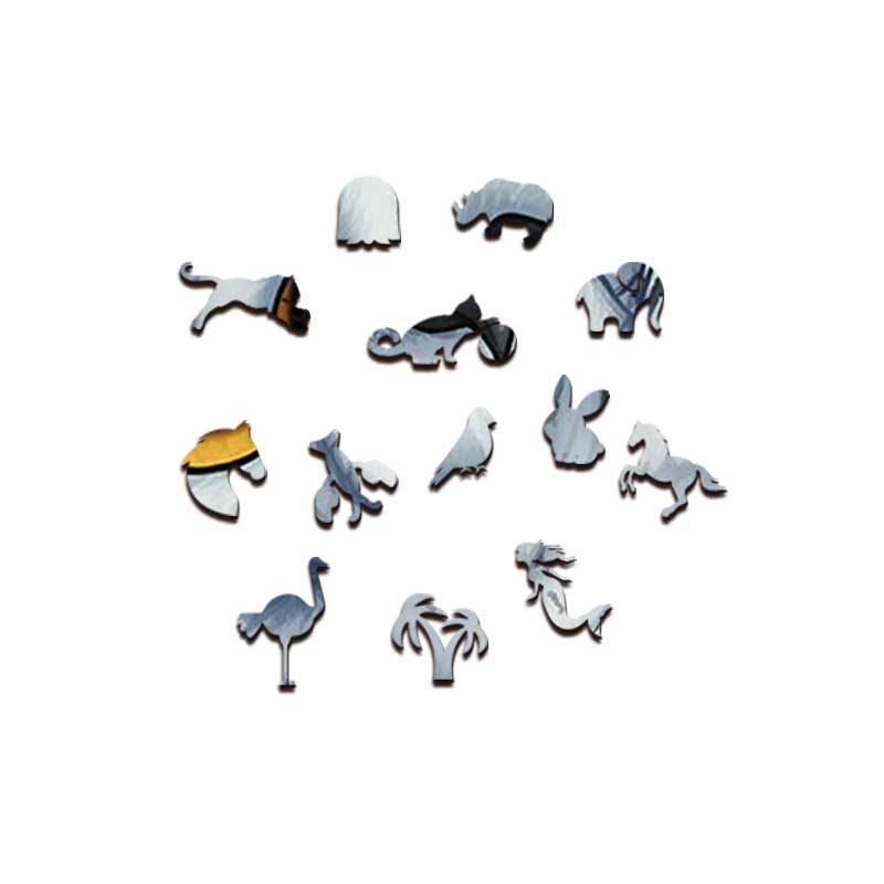 Cartoon Owl Wooden Jigsaw Puzzle - aimpuzzle