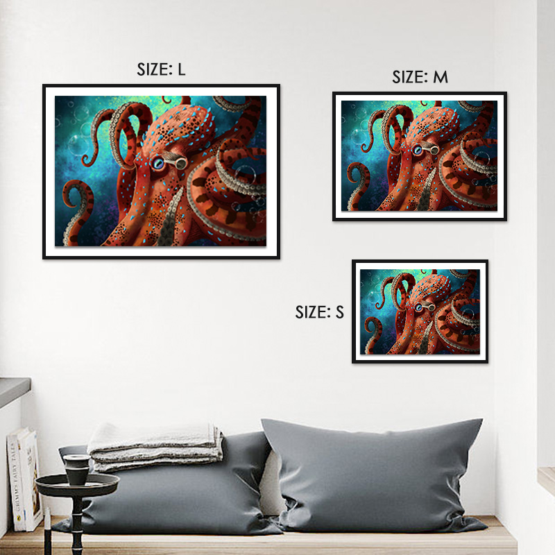 Sea Monster Octopus Wooden Jigsaw Puzzle - aimpuzzle