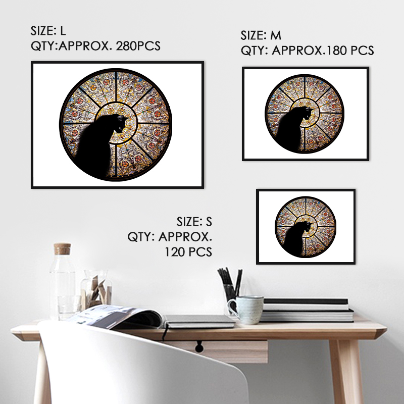 Black Cat Wooden Jigsaw Puzzle - aimpuzzle