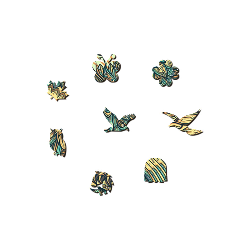 Owl Mandala Wooden Jigsaw Puzzle - aimpuzzle