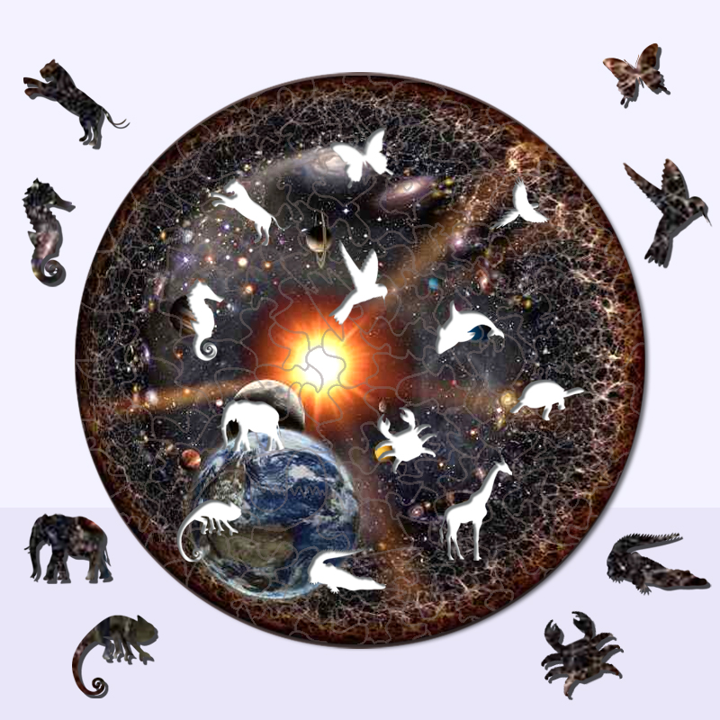 Planets Wooden Jigsaw Puzzle - aimpuzzle