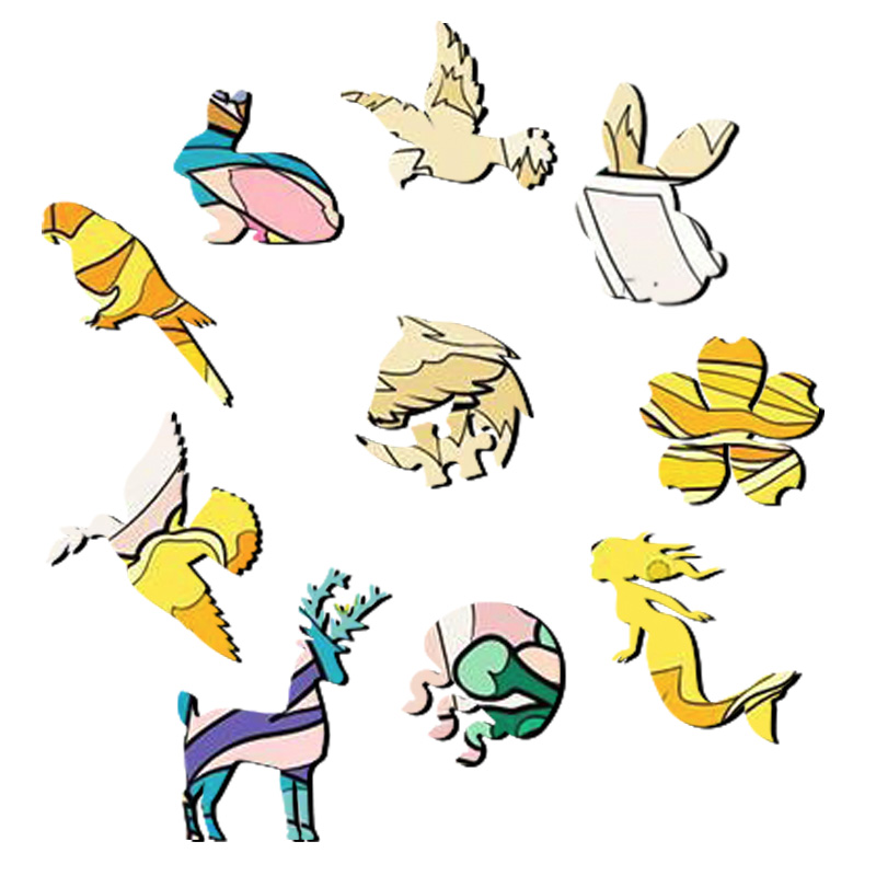 Rabbit Wooden Jigsaw Puzzle - aimpuzzle