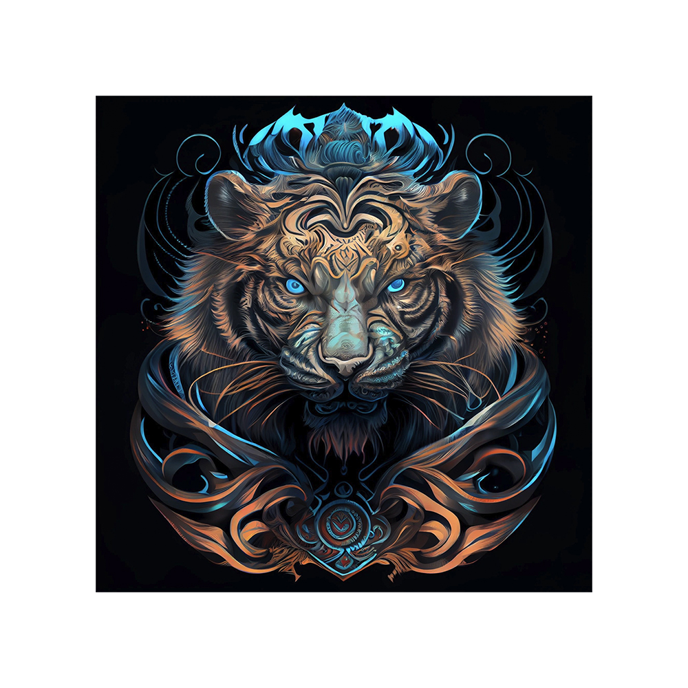 Angry Tiger Wooden Jigsaw Puzzle - aimpuzzle