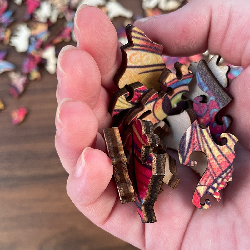 Cute Owl Wooden Jigsaw Puzzle - aimpuzzle