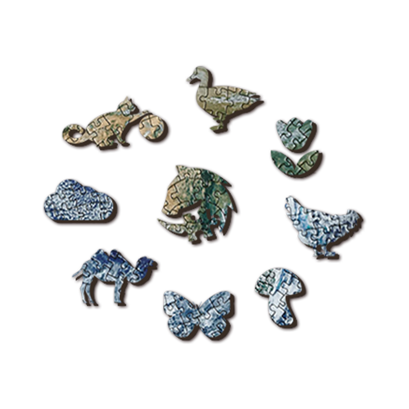 Earth Wooden Jigsaw Puzzle - aimpuzzle