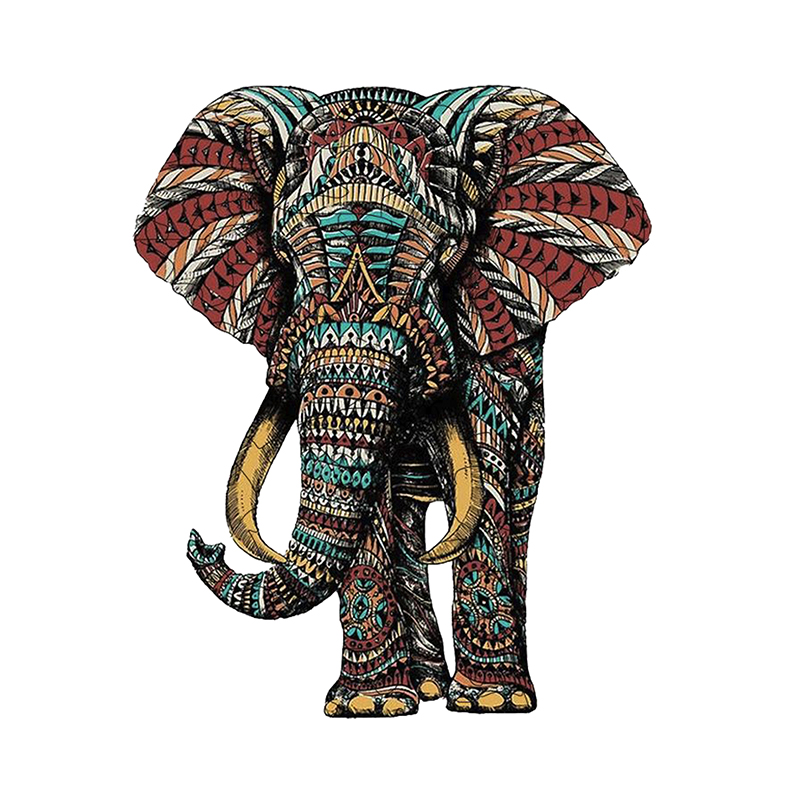 Black Elephant Wooden Jigsaw Puzzle - aimpuzzle