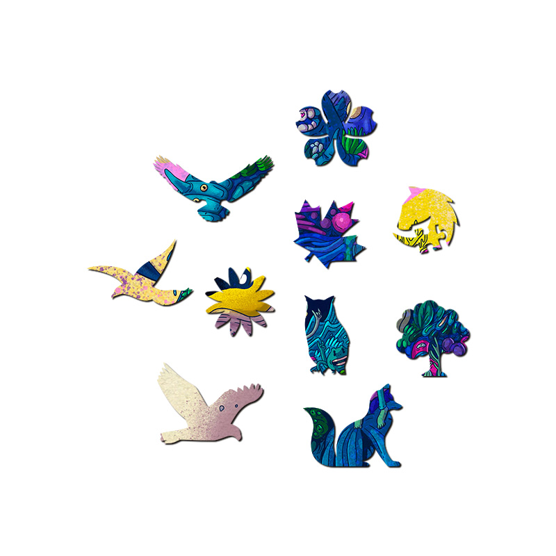 Parrot Art Wooden Jigsaw Puzzle - aimpuzzle