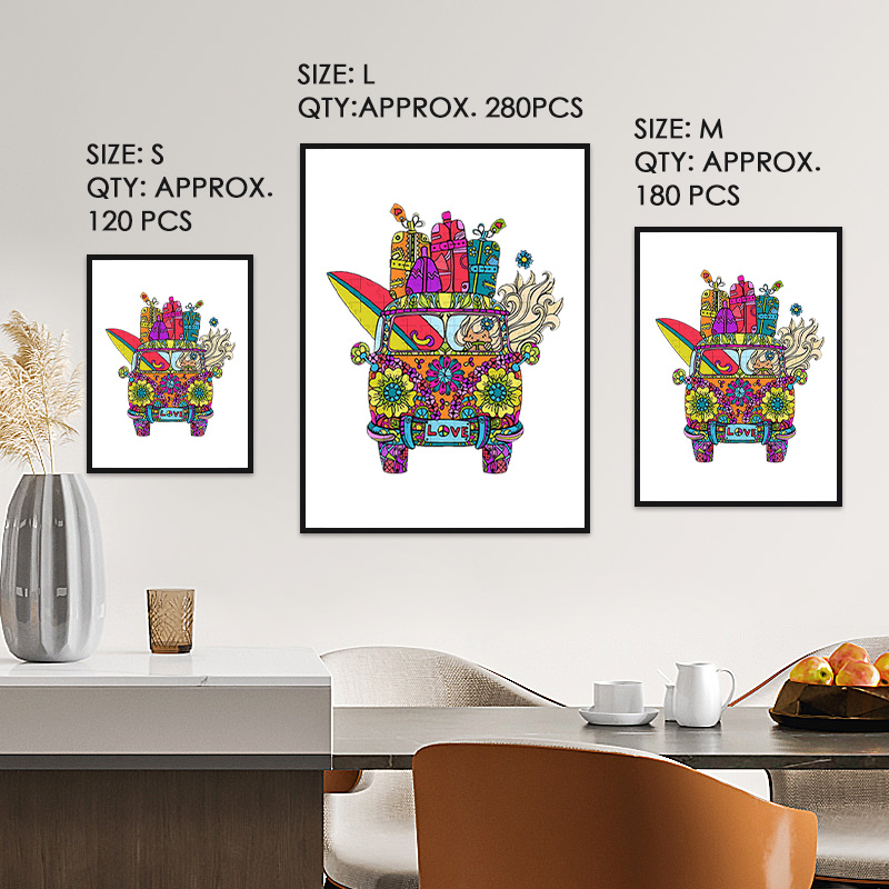 Tuk-tuk Wooden Jigsaw Puzzle - aimpuzzle