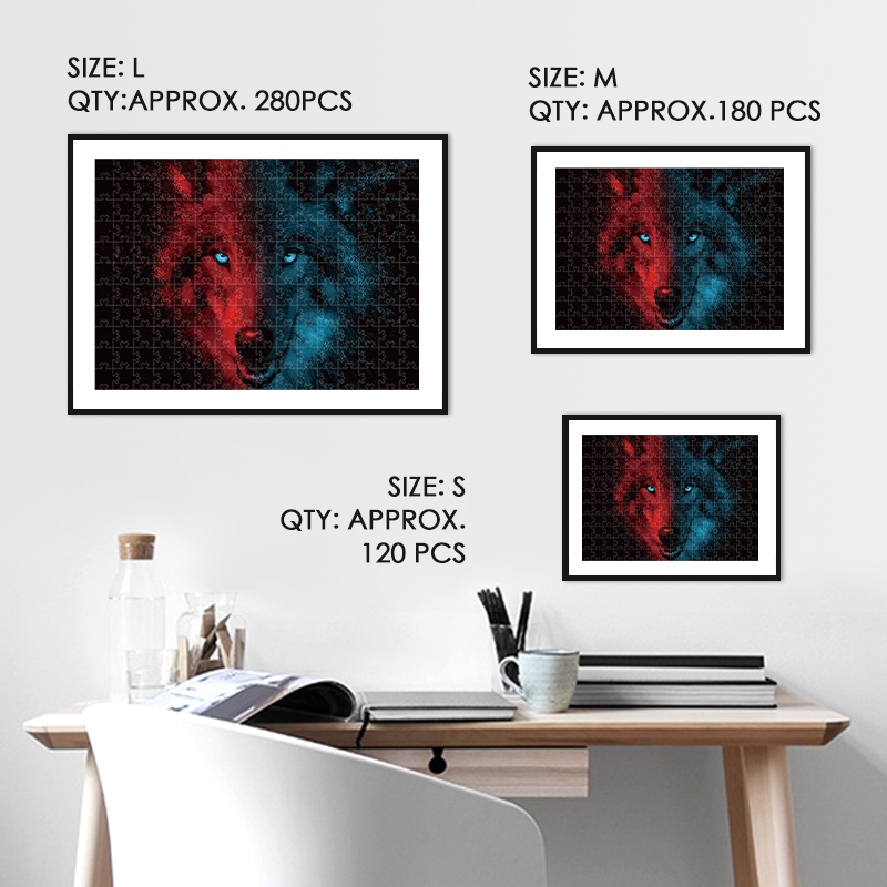 Wolf  Wooden Jigsaw Puzzle - aimpuzzle