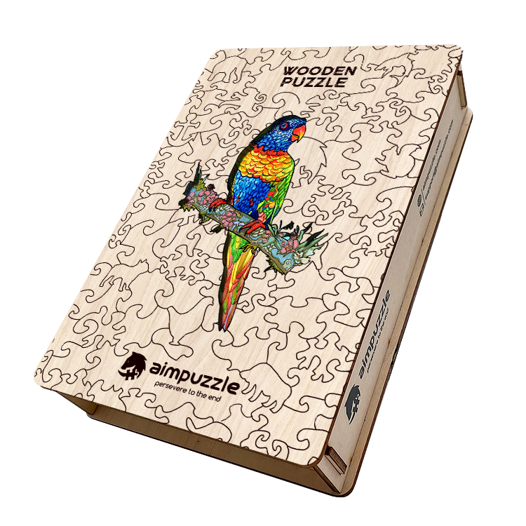 Parrot Wooden Jigsaw Puzzle - aimpuzzle