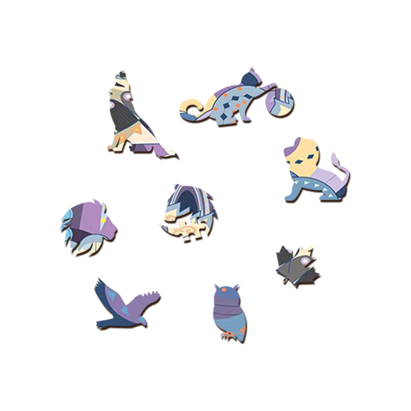 Nine Tails Cat Wooden Jigsaw Puzzle - aimpuzzle