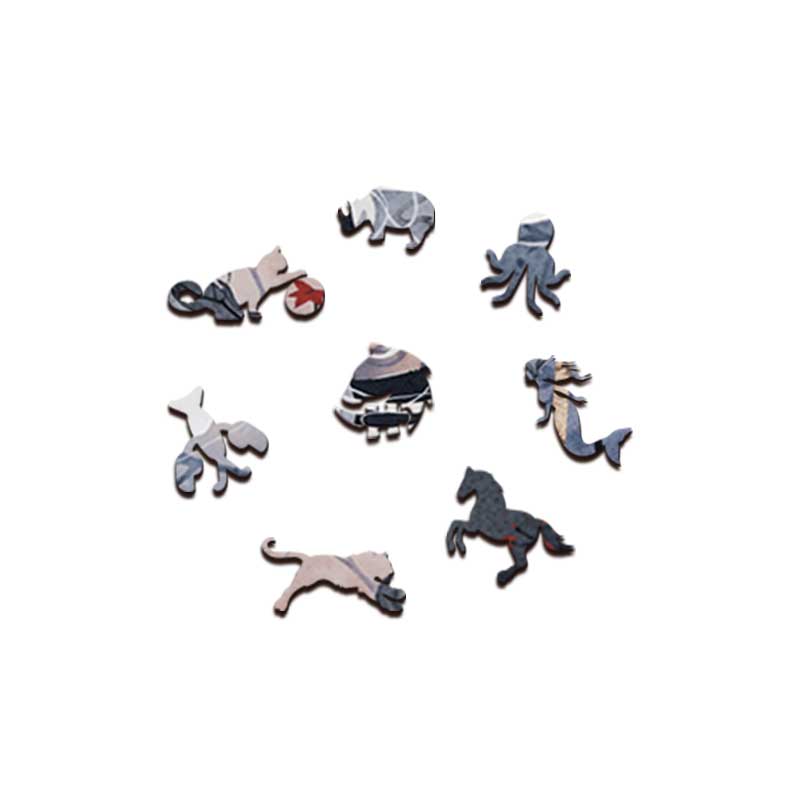 Werewolves Wooden Jigsaw Puzzle - aimpuzzle