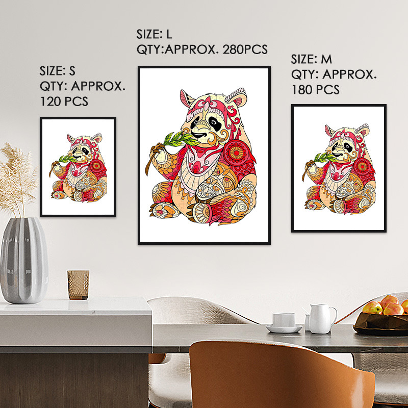 Red Panda Wooden Jigsaw Puzzle - aimpuzzle