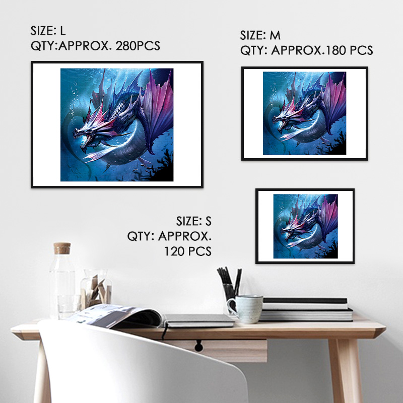 Sea Dragon Wooden Jigsaw Puzzle - aimpuzzle