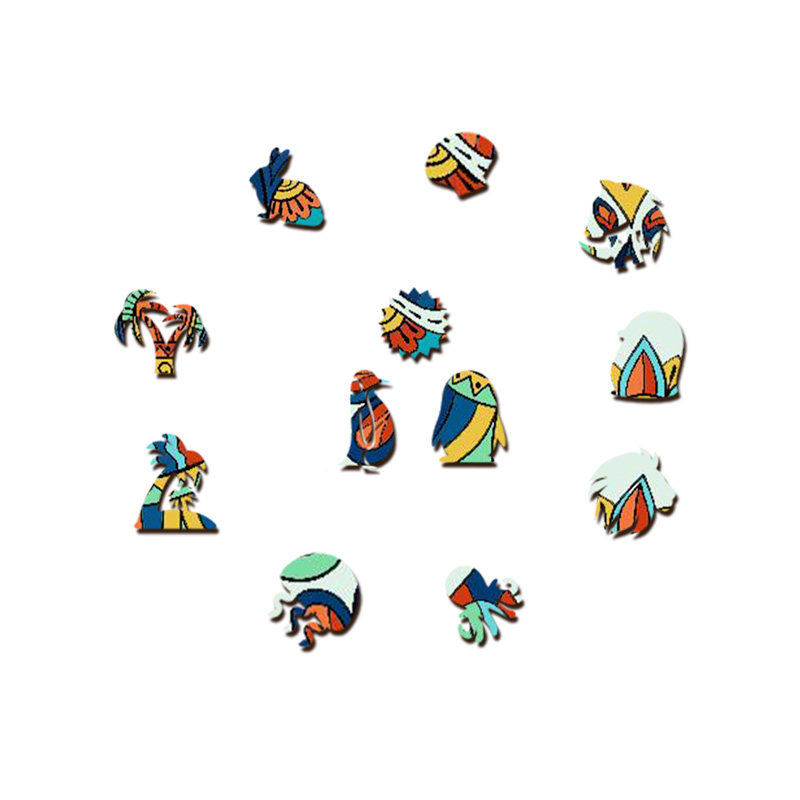 Penguin Wooden Jigsaw Puzzle - aimpuzzle