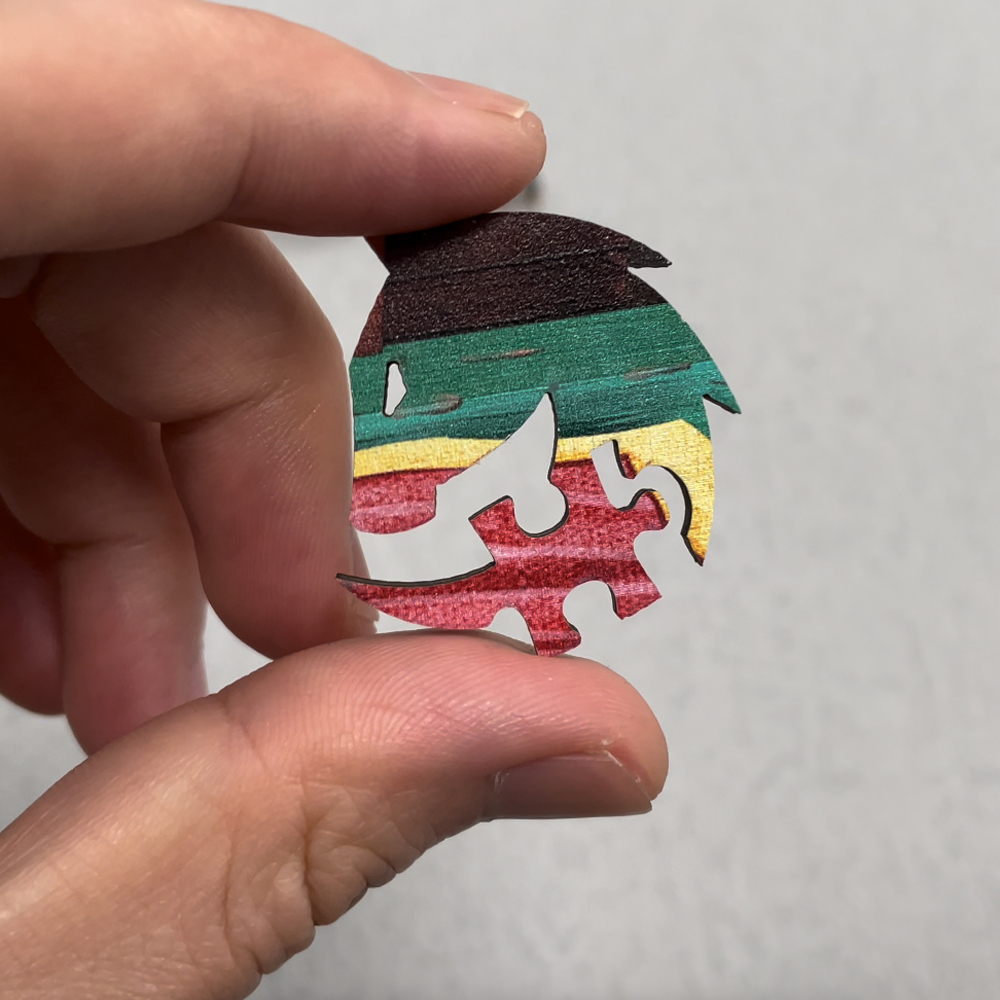 Mr. White Rabbit Wooden Jigsaw Puzzle - aimpuzzle