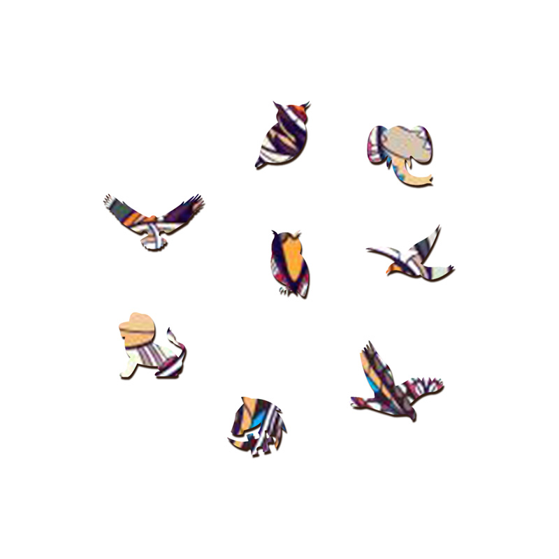 Cute Owl Wooden Jigsaw Puzzle - aimpuzzle