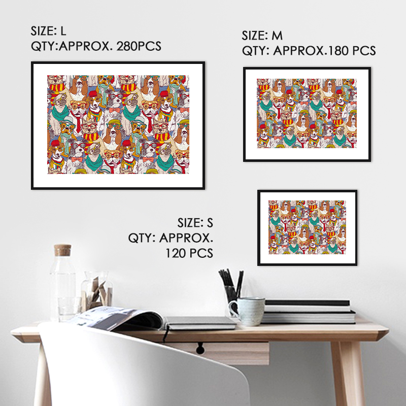 Mr. Dogs Wooden Jigsaw Puzzle - aimpuzzle