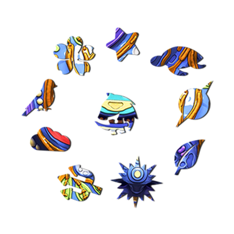 Mayan Statues Wooden Jigsaw Puzzle - aimpuzzle