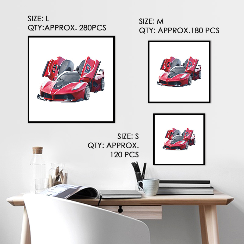 Ferrari Wooden Jigsaw Puzzle - aimpuzzle