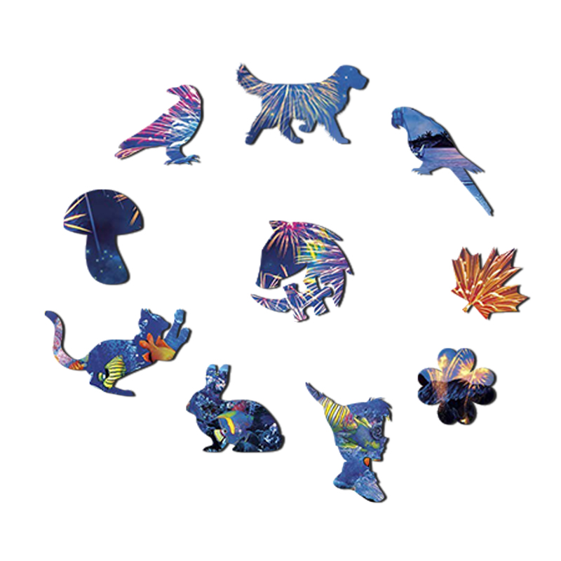 Dolphin Wooden Jigsaw Puzzle - aimpuzzle