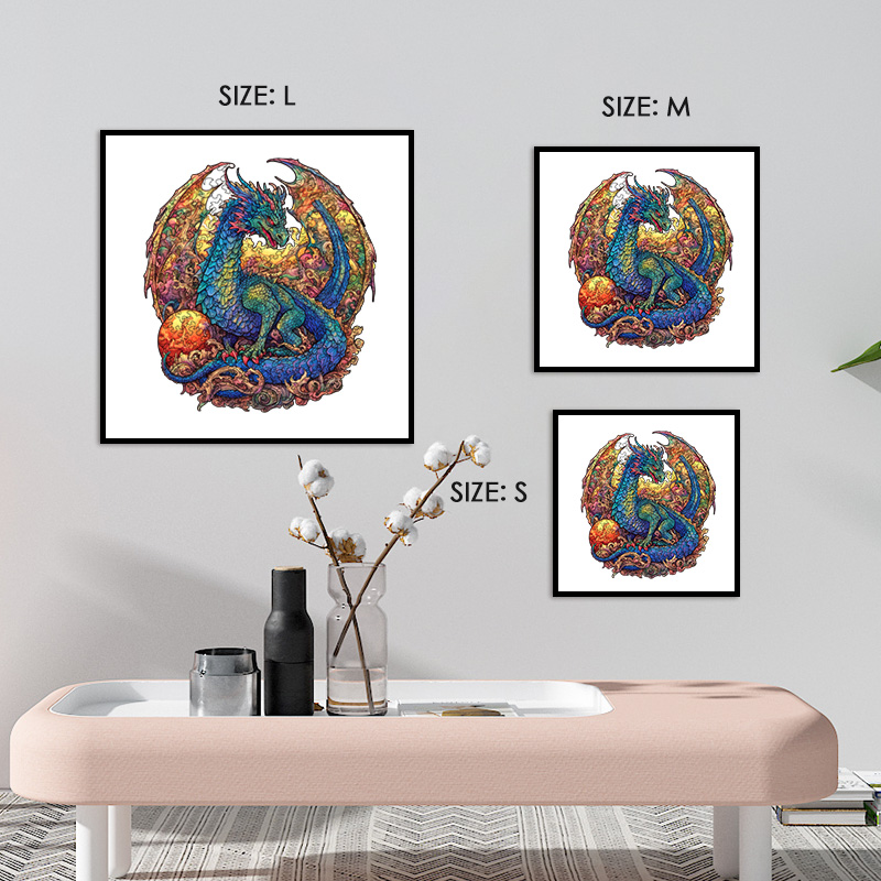 Dragon Wooden Jigsaw Puzzle - aimpuzzle