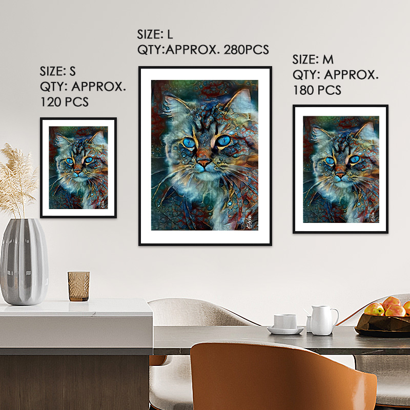 Blue-eyed Cat Wooden Jigsaw Puzzle - aimpuzzle