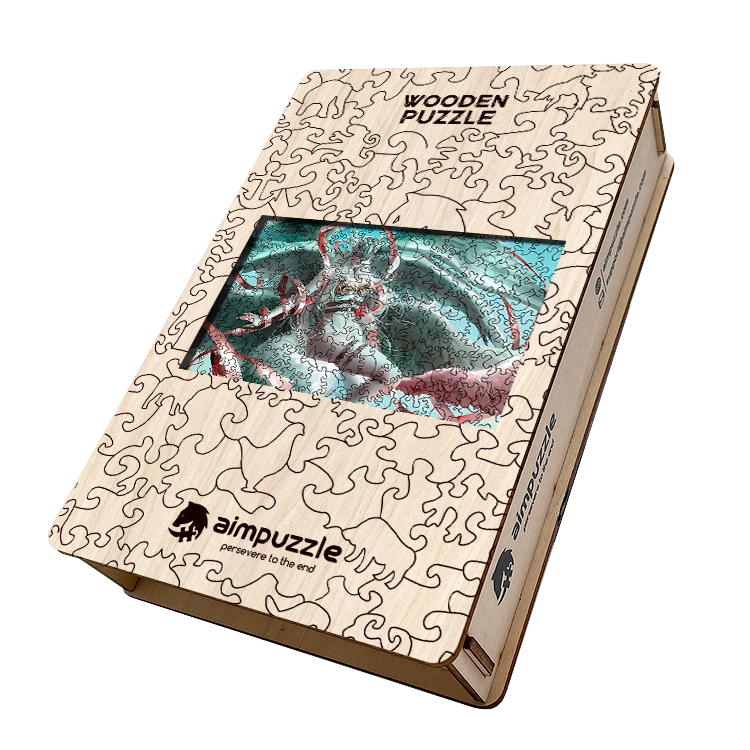 Angel Beast Wooden Jigsaw Puzzle - aimpuzzle
