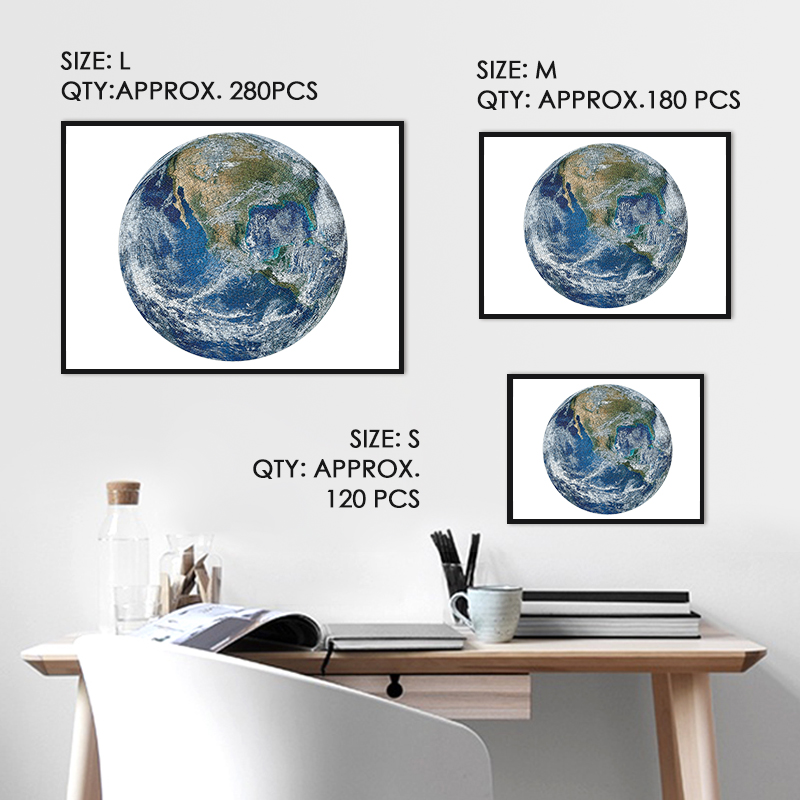 Earth Wooden Jigsaw Puzzle - aimpuzzle