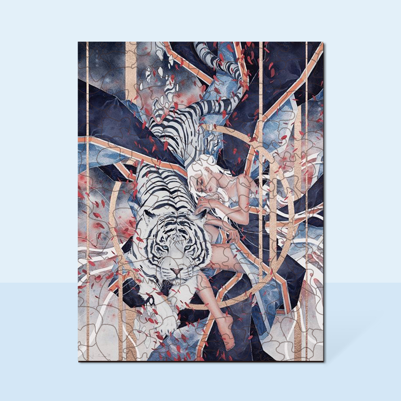 Beauty And The Beast Wooden Jigsaw Puzzle - aimpuzzle