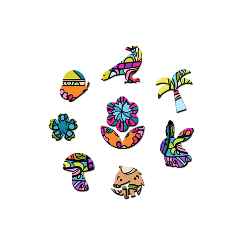 Tuk-tuk Wooden Jigsaw Puzzle - aimpuzzle