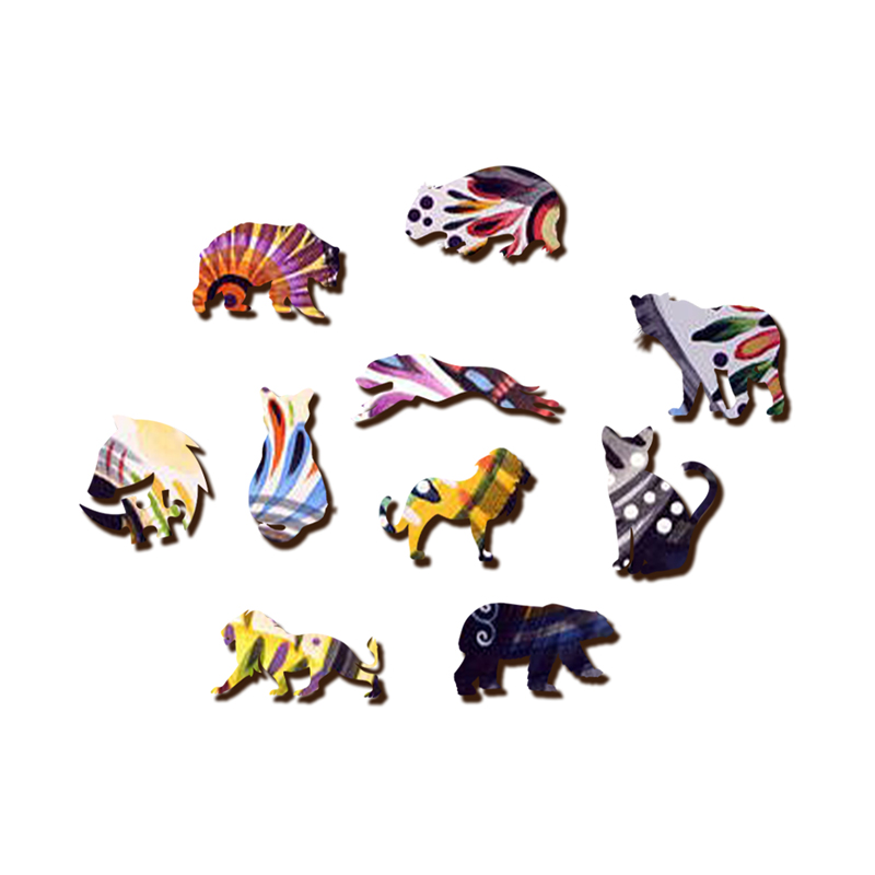 Big Eye Cat Wooden Jigsaw Puzzle - aimpuzzle