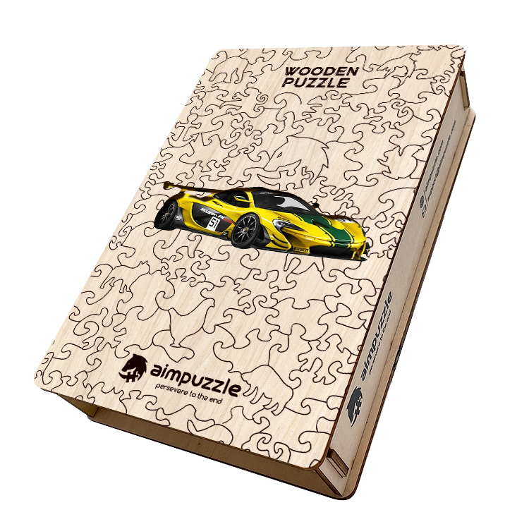 McLaren P1 Wooden Jigsaw Puzzle - aimpuzzle