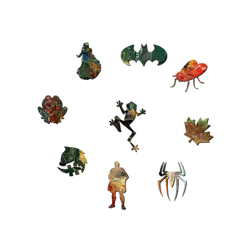 Money Frog Wooden Jigsaw Puzzle - aimpuzzle