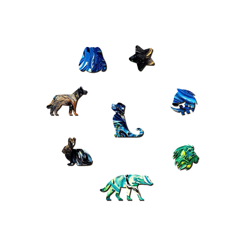 Standard Schnauzer Dog Wooden Jigsaw Puzzle - aimpuzzle