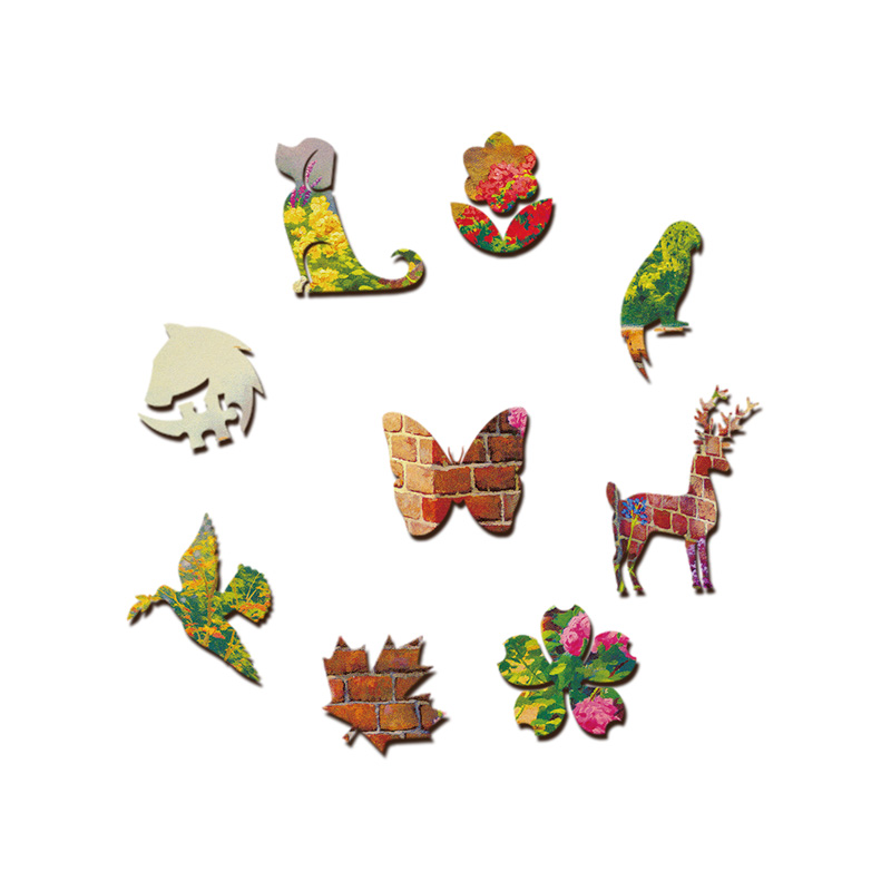 Rose Garden Wooden Jigsaw Puzzle - aimpuzzle