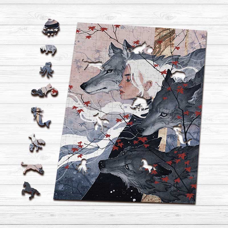 Werewolves Wooden Jigsaw Puzzle - aimpuzzle