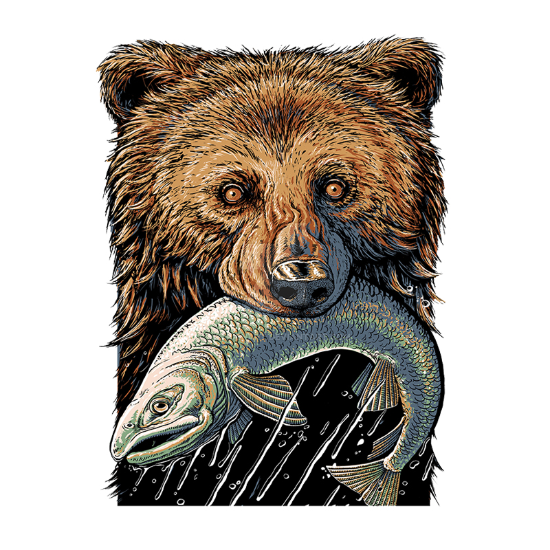 Brown Bear Wooden Jigsaw Puzzle - aimpuzzle