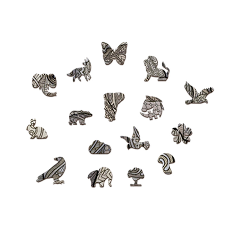 Elephant Wooden Jigsaw Puzzle - aimpuzzle