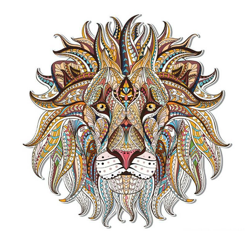Male Lion Wooden Jigsaw Puzzle - aimpuzzle