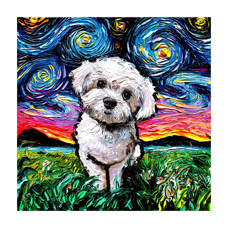 Shih Tzu Poodle Wooden Jigsaw Puzzle - aimpuzzle