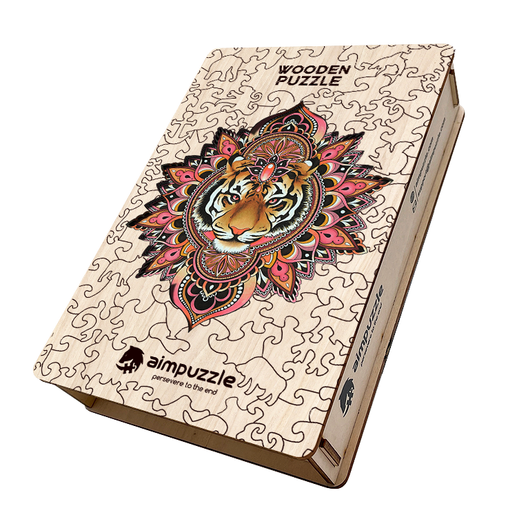 Ruby Tiger Wooden Jigsaw Puzzle - aimpuzzle