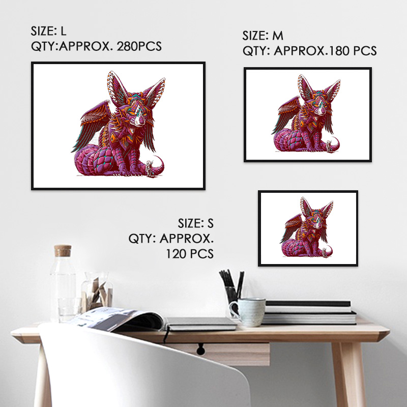 Fox Goddess Wooden Jigsaw Puzzle - aimpuzzle