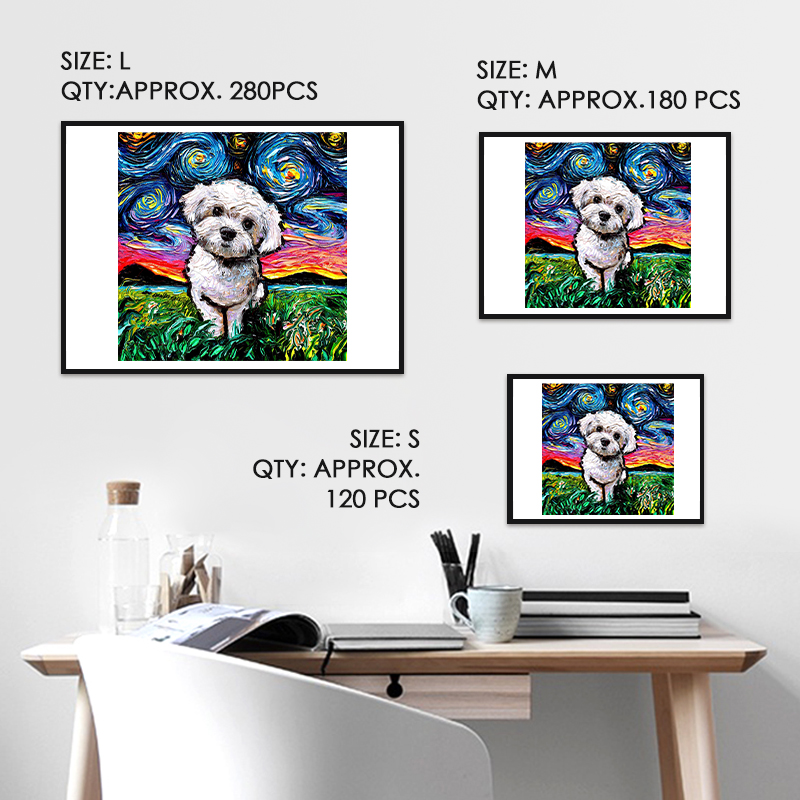 Shih Tzu Poodle Wooden Jigsaw Puzzle - aimpuzzle