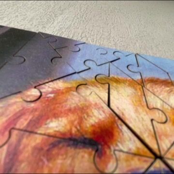 Dog Reading Newspapers Wooden Jigsaw Puzzle - aimpuzzle